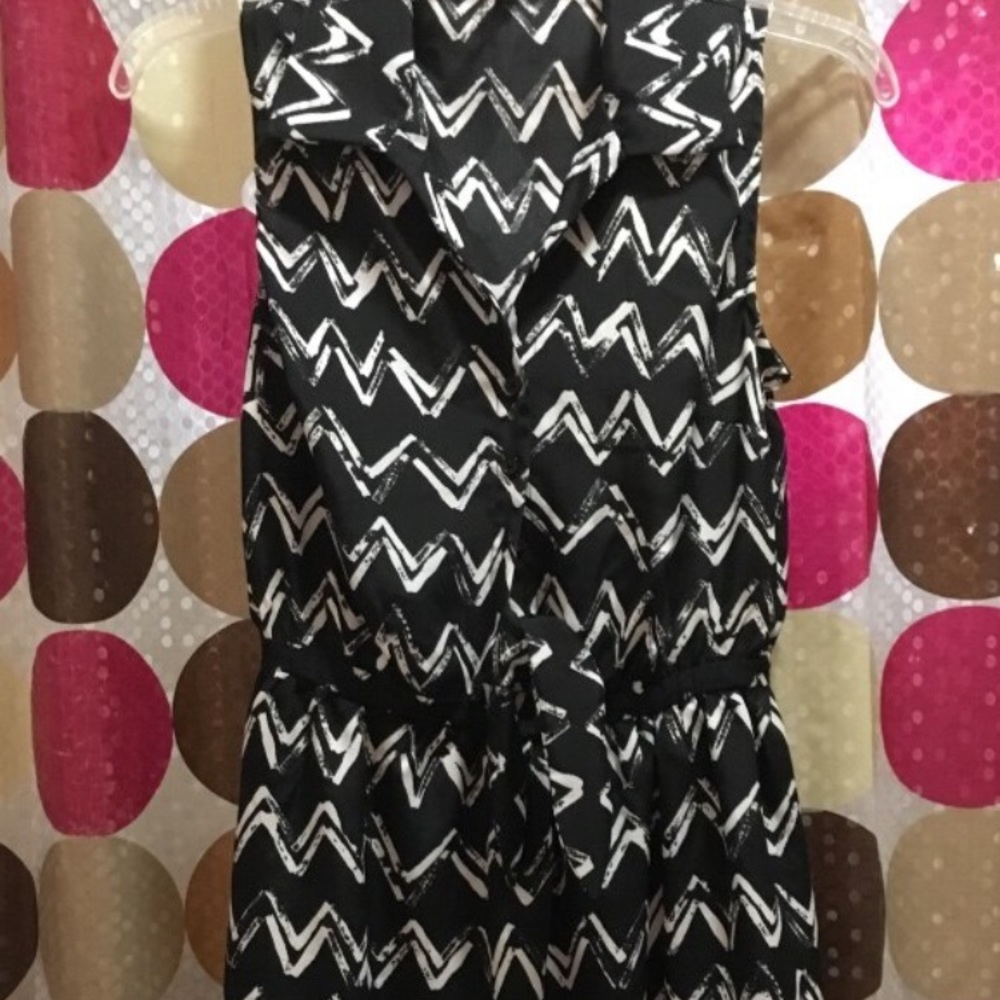 Black and White Dress